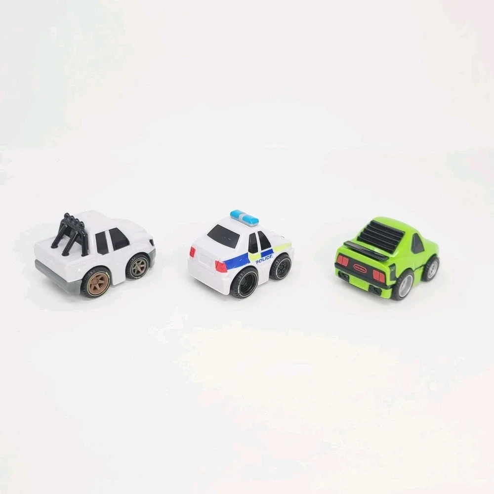VALUE BUNDLE: Little Tikes Toy Cars Police Pickup Sports Car CAKE TOPPERS Lot